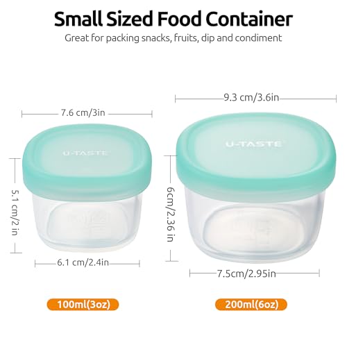 Silicone Container with Lids