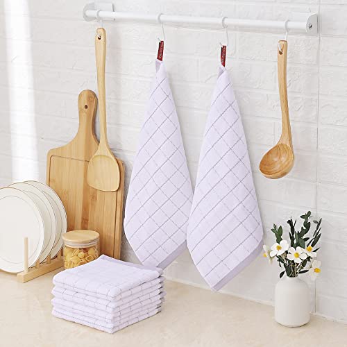 100% Cotton Terry Kitchen Dish Cloths (6 Count)