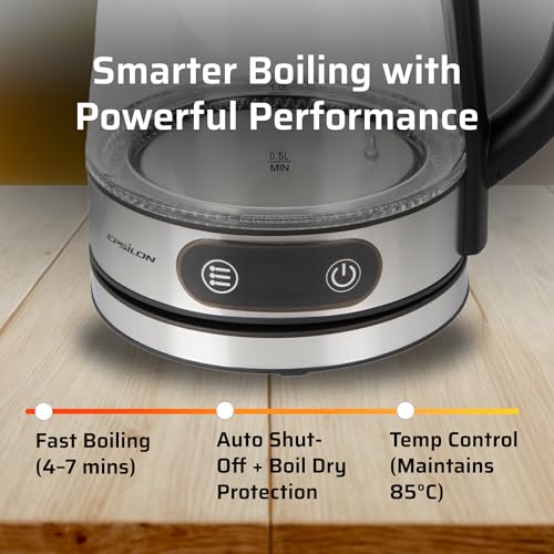 1.8L Glass Electric Kettle