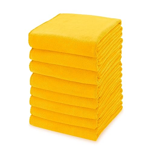 Microfiber Kitchen Dish Towels for Washing Dishes 8 Pack