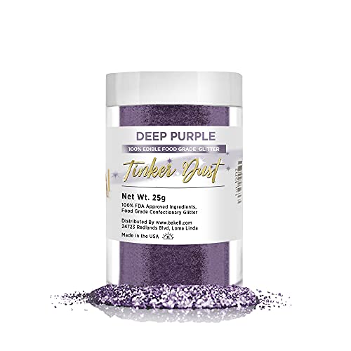 Deep Purple Edible Glitter