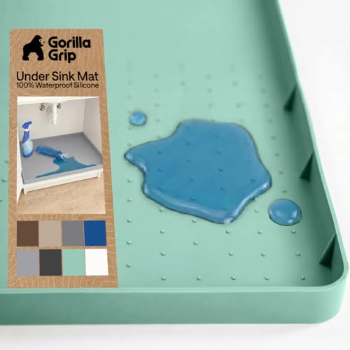 Waterproof Silicone Under Sink Mat (616 sq in)