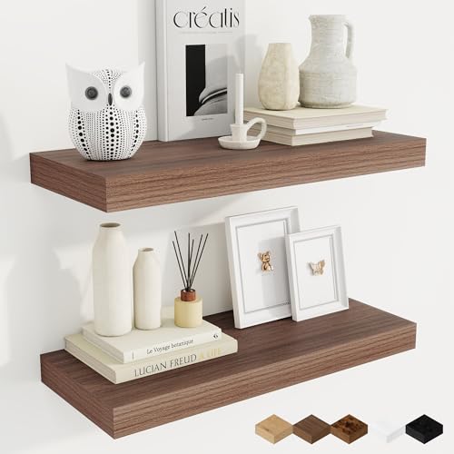 24 Inch Floating Shelves (2 Count)