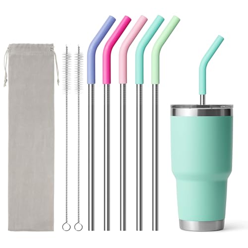 Stainless Steel Straw for 30 oz YETI Tumbler