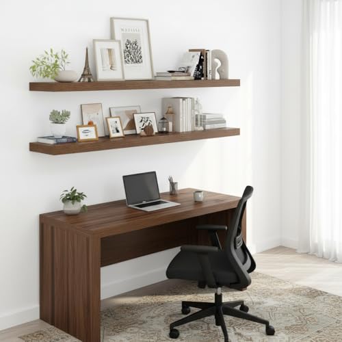 Deep Floating Shelves 48x12” Set of 2 (2 Count)