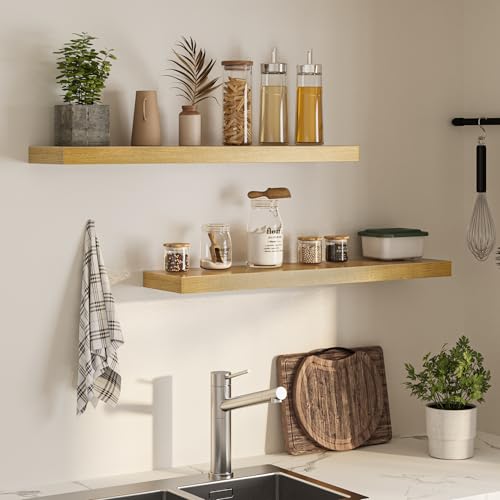 Floating Shelves for Wall (2 Count)