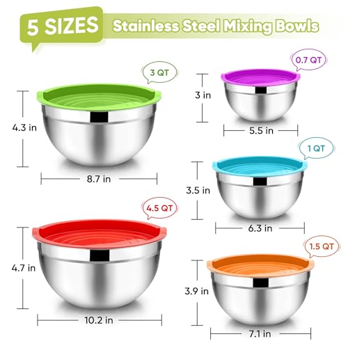 Mixing Bowls Set of 5