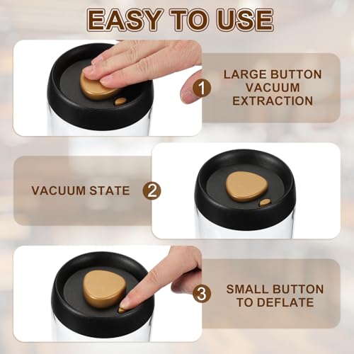 2pcs Coffee Vacuum Container