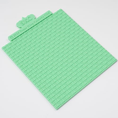 Sweater Texture Fondant Impression Mats Knit Fondant Embosser Texture Mats for Clay Cake Decorating Fondant Molds 1Pcs