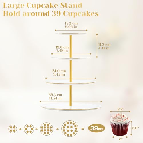 4 Tier Cupcake Stand Tower