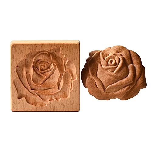 Wooden Cookie Biscuit Mold