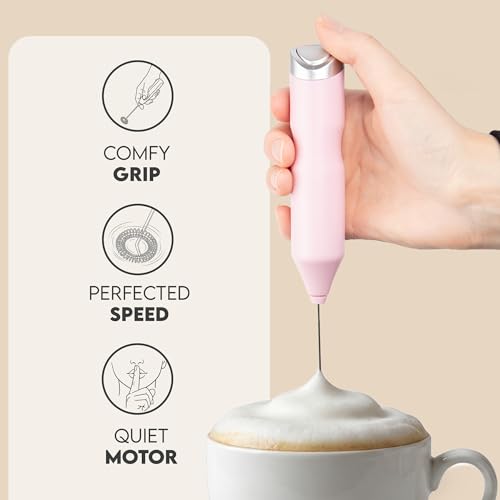 Powerful Frother Wand AA Batteries Included