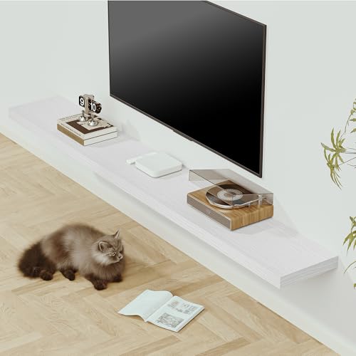 Deep Floating Shelves 72x12” Set of 1