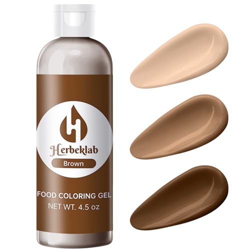 Brown Gel Food Coloring (4.5 Fl Oz)