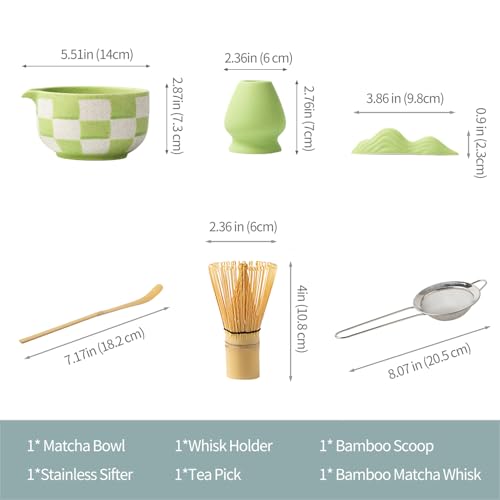 7pcs Traditional Matcha Tea Ceremony Set