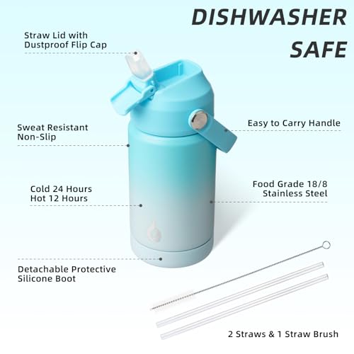 12oz Insulated Water Bottle