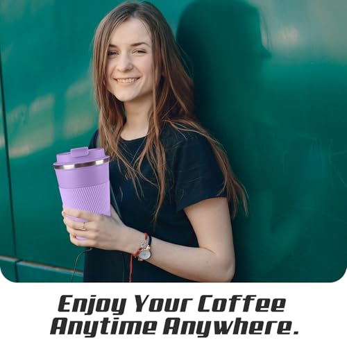 Vacuum Insulated Stainless Steel Travel Coffee Mug