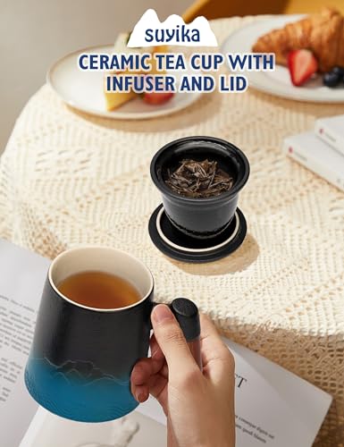 Tea Cup with Infuser and Lid (15.2 Count)
