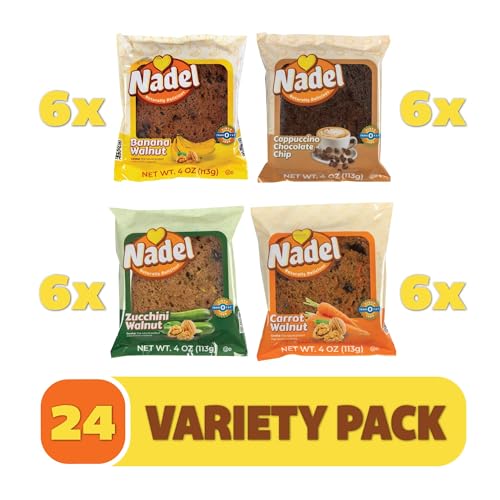 Nadel Naturally Delicious Sweet Breads Variety Pack (96 Ounce)