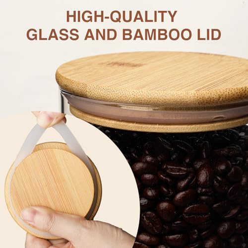 53oz Glass Food Storage Jars (4 Count)