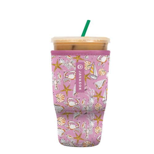 JavaSok Iced Coffee & Cold Soda Insulated Neoprene Cup Sleeve