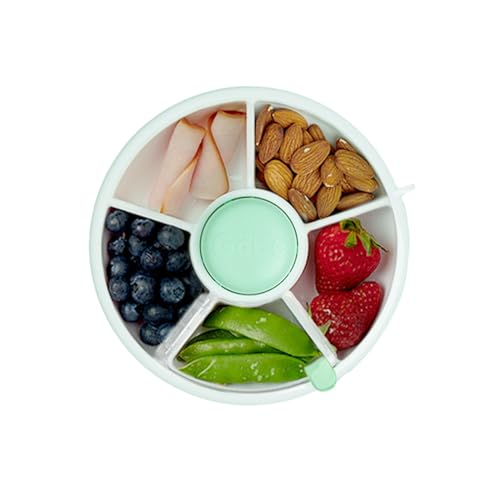 Kids Small Snack Spinner Flip Bundle with Hand Strap and Sticker Sheet