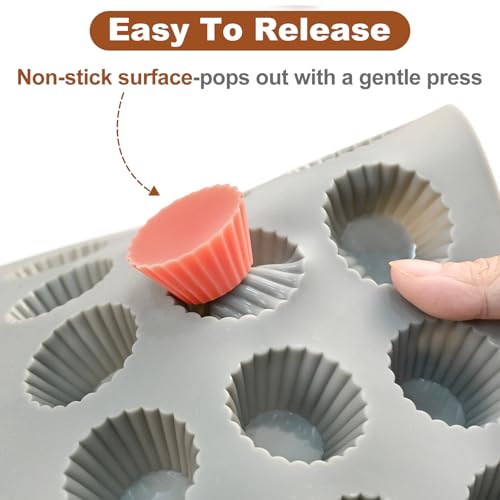 Peanut Butter Cup Molds (30 Count)