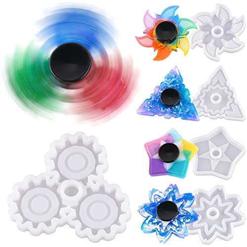 Fidget Spinner Silicone Resin Mold Kit