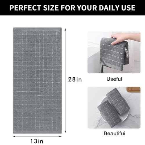 100% Cotton Terry Kitchen Towels (6 Count)