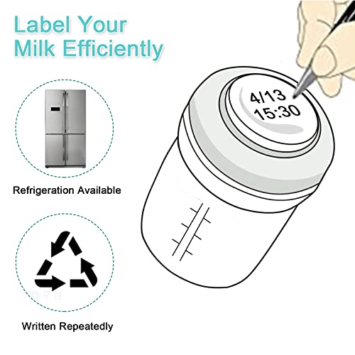 Wide Neck Glass Breastmilk Collection n Storage Bottle (4 Count)
