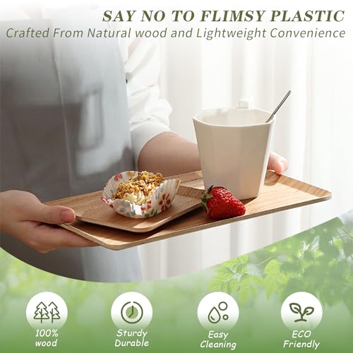 Wooden Trays for Eating