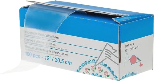 12" Disposable Pastry Bag Pack of 100