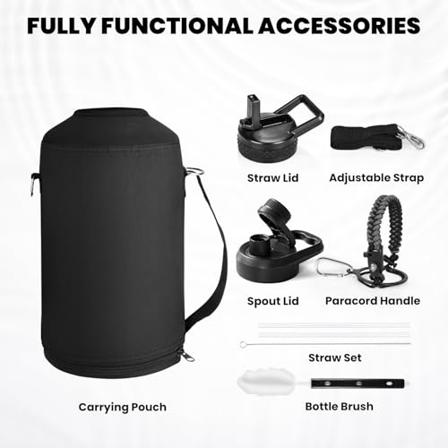 One Gallon Water Bottle Insulated 128 oz