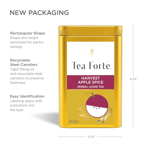 Harvest Apple Spice Loose Leaf Tea Canister (3.88 Ounce)