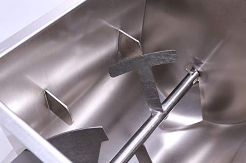 CMI Commercial Stainless Steel Manual Meat Mixers with Lid