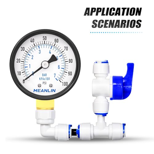 0 100Psi Well Pump Pressure Gauge 1