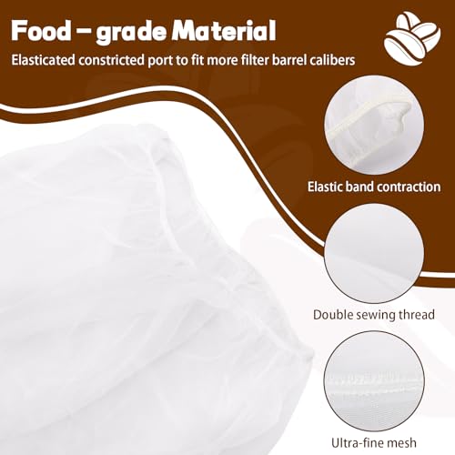 Cold Brew Coffee Filter Bag Compatible with Toddy Cold Brew System for 5 Gallon Commercial Brewers (2 Count)