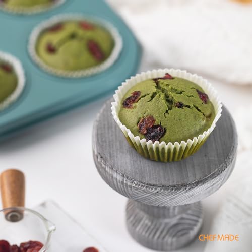 Muffin Pan, 6-Cups Nonstick Cupcake Baking Tray for Cakes
