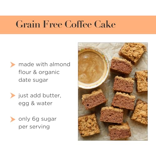 Grain Free Coffee Cake Baking Mix (12.6 Ounce)