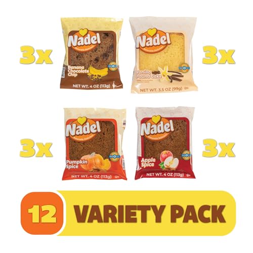 Nadel Naturally Delicious Sweet Breads Variety Pack (48 Ounce)
