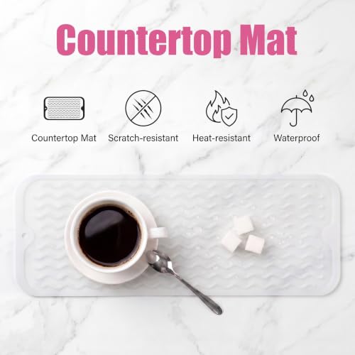 Silicone Dish Drying Mat for Multiple Usage