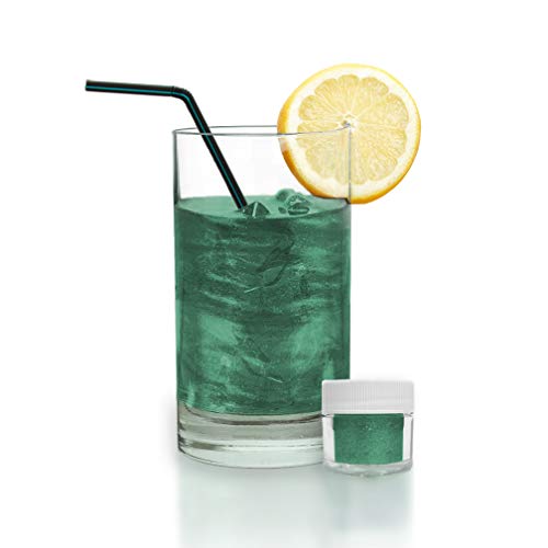 Dark Green BREW GLITTER Edible Glitter For Drinks
