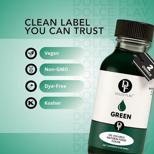 Natural Green Food Coloring from Green Apple