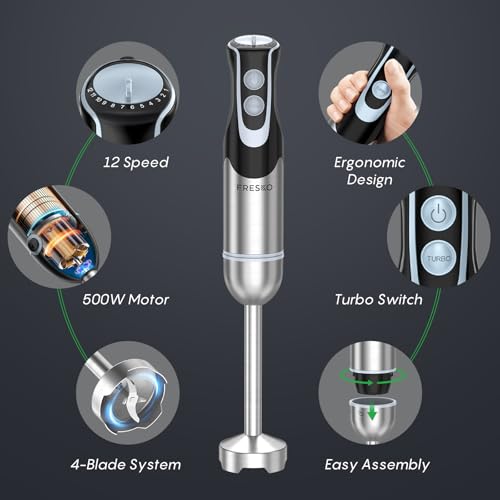 Immersion Blender Handheld
