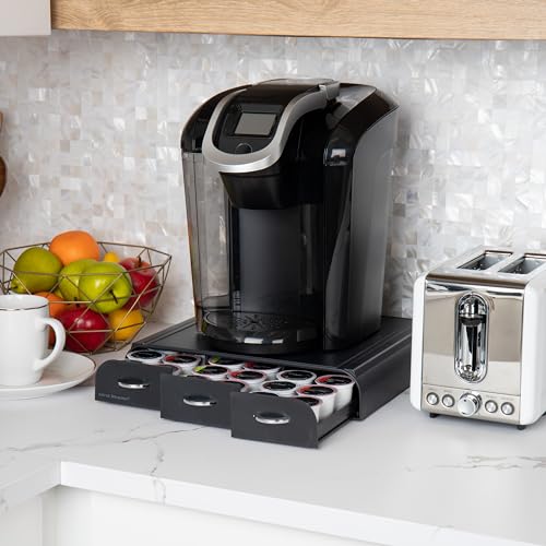 Single Serve Coffee Pod Organizer with 3 Drawers