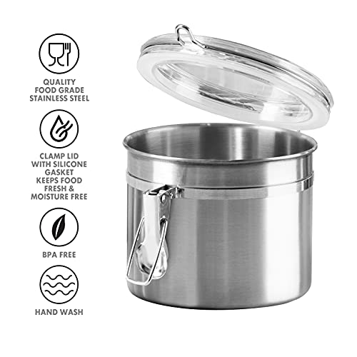 Stainless Steel Kitchen Canister 26 fl oz