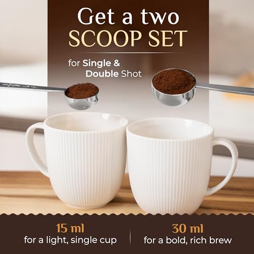 Premium Coffee Scoop Set (2 Count)