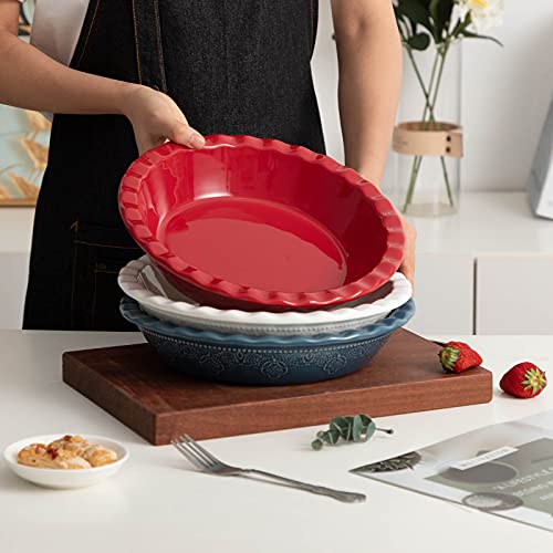 Pie Pan 9 Inch Ceramic Pie Dish