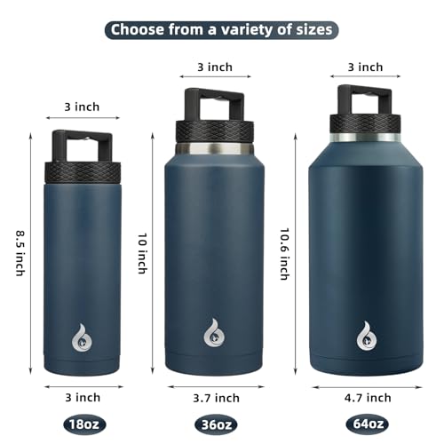 64oz Insulated Water Bottle