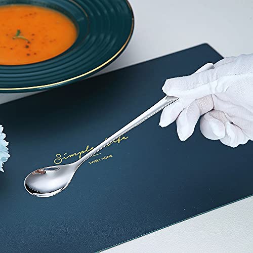 Premium Stainless Steel Coffee Stirrer Set (6 Count)